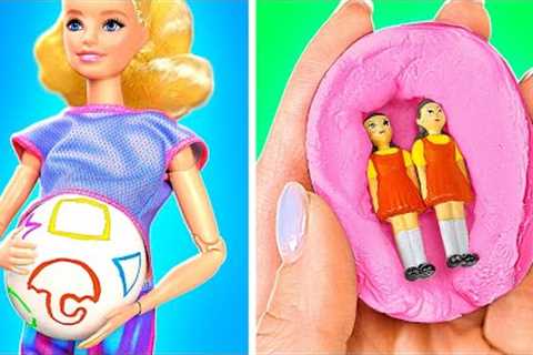 Dolls Come to Life😮  *Pregnant Doll Makeover*