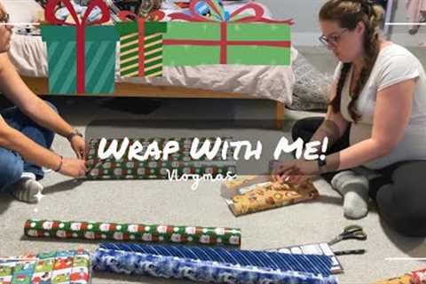 Christmas Wrap With Me! | Pt 1 | Vlogmas 2022