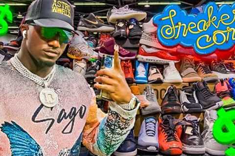 Deebo Samuel Goes Sneaker Shopping At Sneaker Con Bay Area Day 1