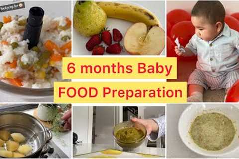 4 Best baby food recipes for 6 months || how to make 6 months baby food??