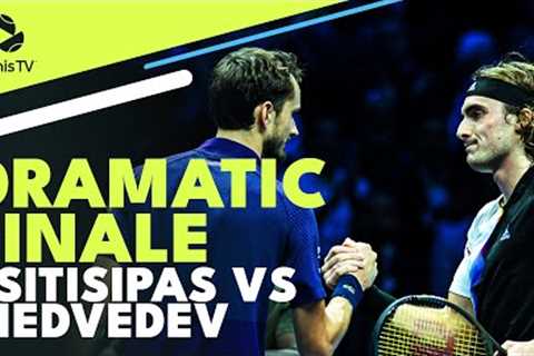 DRAMATIC FINALE: Stefanos Tsitsipas Faces Daniil Medvedev | Nitto ATP Finals 2022 Highlights