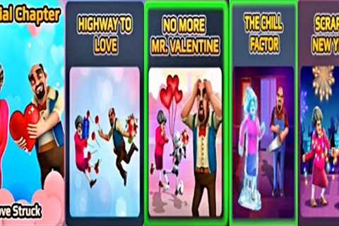 Scary Teacher 3D - New Valentine's Day Update New Chapter All New Levels (Android,iOS)