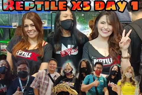 Reptile X5 (2022) Pet expo/ Exotic animals Reptiles and more! day 1