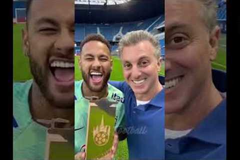 Neymar Challenge The Brazil Team (Vini,Antony,richarlison) in controls the ball dropped by drone
