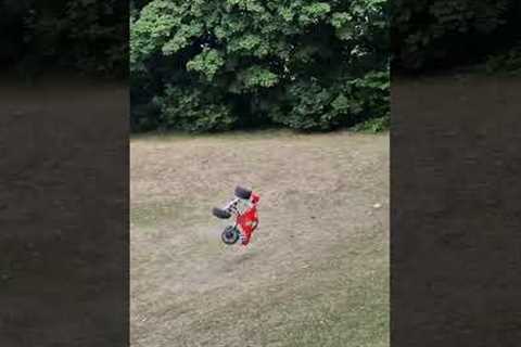 Worlds biggest rc car HUGE Wreck