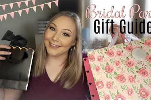 BRIDAL PARTY GIFT GUIDE! | Ideas for Bridesmaids, Groomsmen, Parents, &amp; Flowergirl
