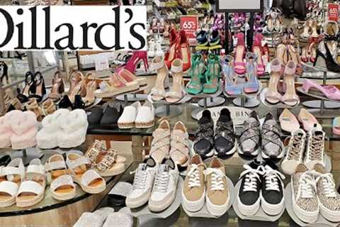 DILLARD'S SHOP WITH ME * SHOE SHOPPING HEELS / COACH / FLATS WALKTHROUGH 2021