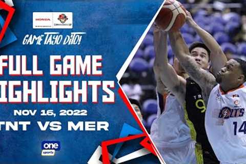 Meralco vs. TNT highlights | Honda S47 PBA Commissioner's Cup 2022 - Nov. 16, 2022