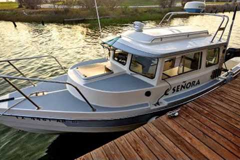 My 22' MINI YACHT Tour - Adventure Machine C-Dory 22