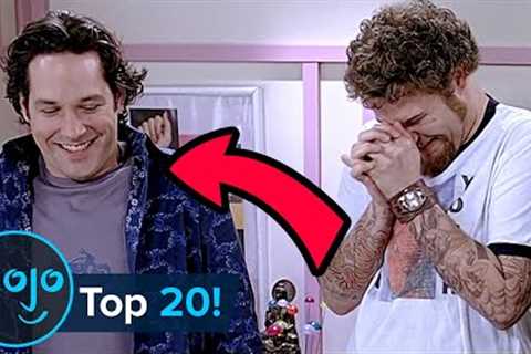 Top 20 Scenes Where Actors Couldn't Keep a Straight Face