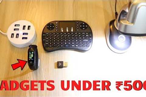 Unique Gadgets Under Rs500 | Part 37 | Tech Unboxing 🔥