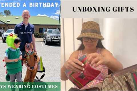 First birthday video for baby boy + Unboxing Gifts I Bormann Family Vlog