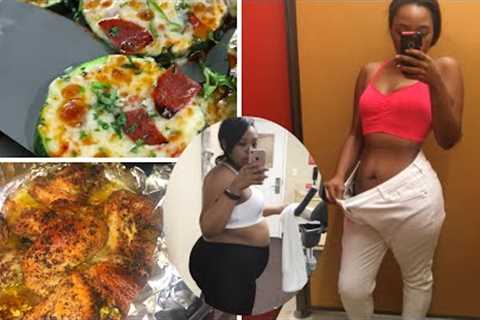 -100LBS. WEIGHT LOSS | WHAT I EAT IN A DAY TO LOSE WEIGHT  + FIRST TIME TRYING AN AIR FRYER!