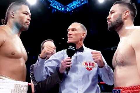 Joe Joyce (England) vs Joseph Parker (New Zealand) | KNOCKOUT, BOXING fight, HD, 60 fps