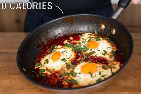This Healthy Egg Breakfast has only 300 Calories.