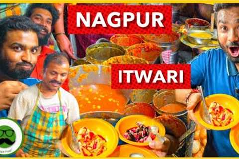 Itwari Food Tour | Nagpur Street Food | Harsh Pani Puri &amp; More | Veggie Paaji