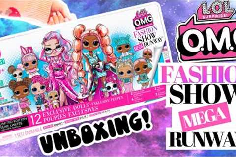 LOL OMG FASHION SHOW MEGA RUNWAY Unboxing! Limited Edition 2 New OMG Dolls