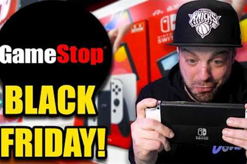 GameStop Black Friday Nintendo Switch Deals LEAKED!