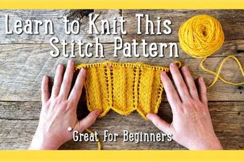 😻 Easy Knitting Pattern for Beginners | Learn to Knit 😻