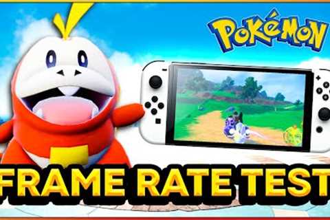 POKEMON SCARLET &amp; VIOLET - Nintendo Switch FRAME RATE TEST 🚀 Analysis