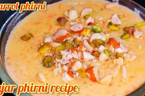 carrot phirni recipe | gajar phirni recipe | desserts recipe | sweet recipe @Cooking•H&amp;R Tips