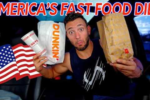 Eating The Average American Fast Food Diet *NOT What I Expected*