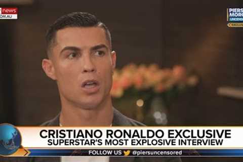 IN FULL: Cristiano Ronaldo turns up the heat in Piers Morgan interview