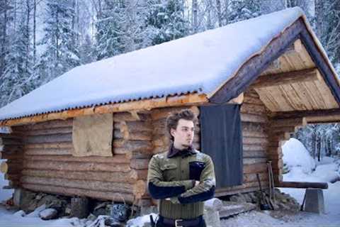 2 Years Alone | Building Log Cabin like our Forefathers