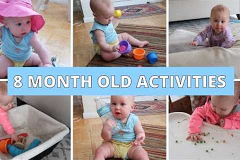 HOW TO PLAY WITH AN 8 MONTH OLD // DEVELOPMENTAL ACTIVITIES FOR AN 8 MONTH OLD BABY