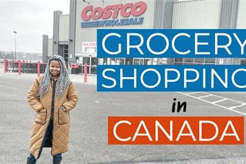 Grocery SHOPPING in CANADA | Living in Canada