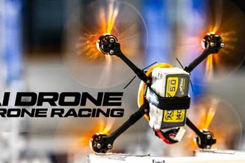 AI Racing Drone vs Human Learning Process - Zurich University