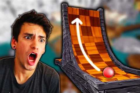 GOLFING OFF GIANT RAMPS! (Golf It)