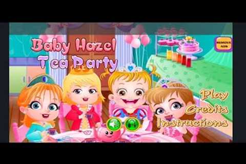Baby Hazel Tea Party Games