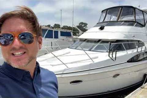 2001 Carver 444 Motor Yacht  Powerboat Video Walkthrough Review By: Ian Van Tuyl Broker California