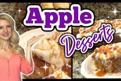 Apple DESSERTS for THANKSGIVING | These are DELICIOUS! | Fall Dessert Recipes | THANKSGIVING RECIPES