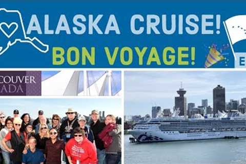 ALASKA CRUISE: Leaving VANCOUVER, Dinner &amp; INSIDE PASSAGE l Cruise Vlog l Ep. 3
