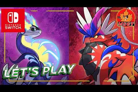 LET'S PLAY POKEMON SCARLET / VIOLET on Nintendo Switch Performance Review and First Impressions