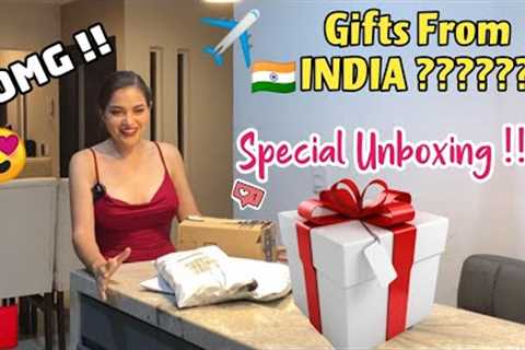 GIFTS From INDIA Unboxing !! Thank you Guys ❤️ | Mexican Girl