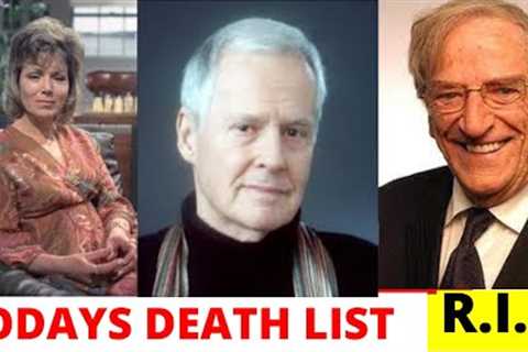 Famous Actors Who Passed Away on 19th November 2022 | Part 19