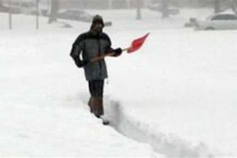 Is it dangerous to shovel snow?