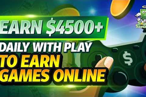 How to Make Money Online with Play To Earn Games (Crypto Games!!)