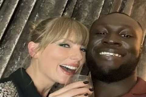 Stormzy Shares Cute Selfie With Taylor Swift at MTV Europe Music Awards While He Gushes so happy