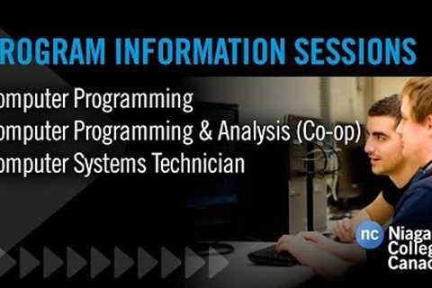 Computer Programming, Computer Programming Analysis and Computer Systems Technician programs