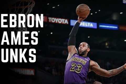 LeBron James Dunks - 2021-2022 Compilation