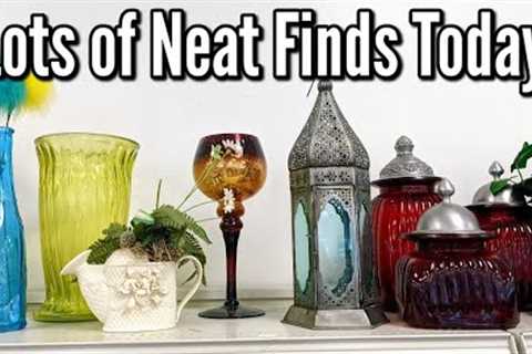 Lots of Neat Finds at Goodwill Today! Thrift Shopping with Me &amp; Haul-Thrifting in 2022