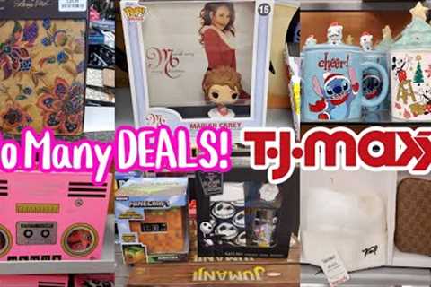 TJ MAXX DESIGNER CHRISTMAS SHOPPING GIFT IDEAS STOCKING STUFFERS HOME DECOR &amp; MORE SHOP WITH ME