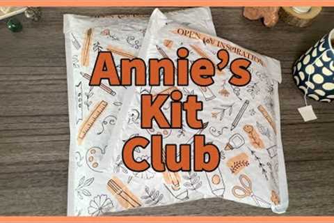 Annie's Kit Club Unboxing | Creative Woman of the Month Craft Subscription Box