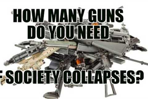 How Many Guns Will You Need If The SHTF?  (I discuss 7 top prepper firearm options)