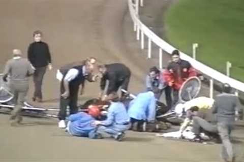 Harness Racing Accident,Harold Park-16/06/1995 (Westburn Fella-Margaret Frost)