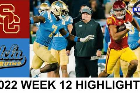 #7 USC vs #16 UCLA Highlights | College Football Week 12 | 2022 College Football Highlights